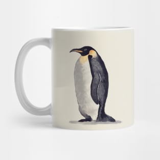 Emperor Penguin Painting Mug